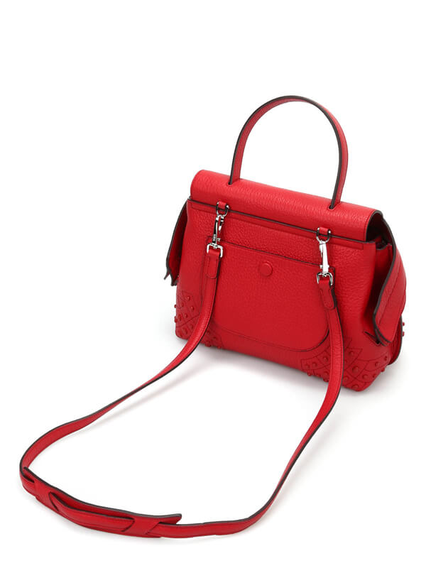 2016新作 TOD'S トッズ バッグスーパーコピー マルチカラー レザー ミニウェーブ バッグ XBWAMRHG101SRK R403